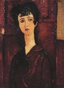 Portrait of a Girl (mk39), Amedeo Modigliani